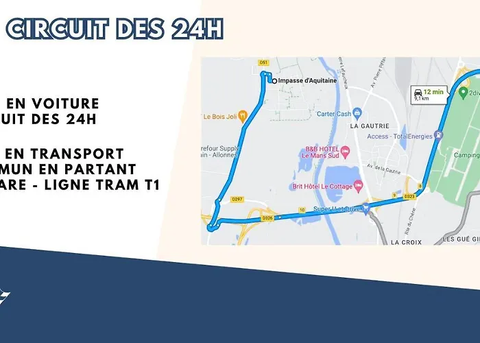 T3 Proche Circuit Du Mans *